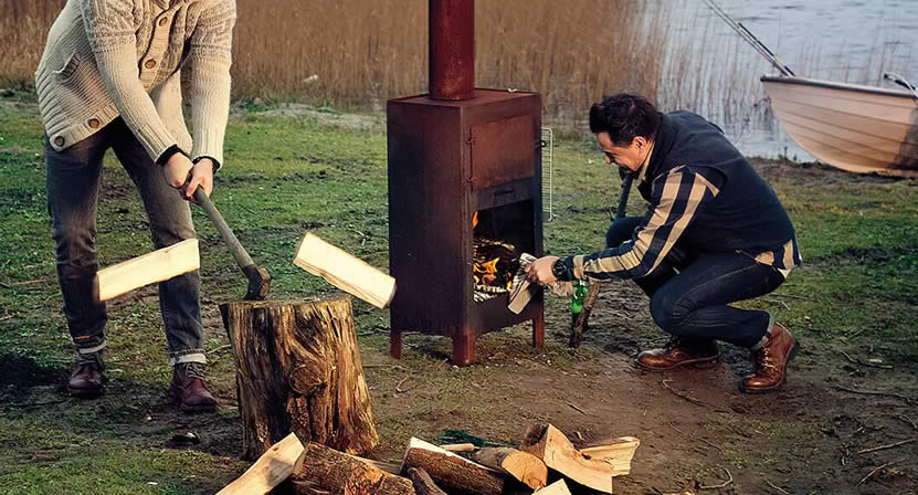 Outdooroven Ofen und Grill