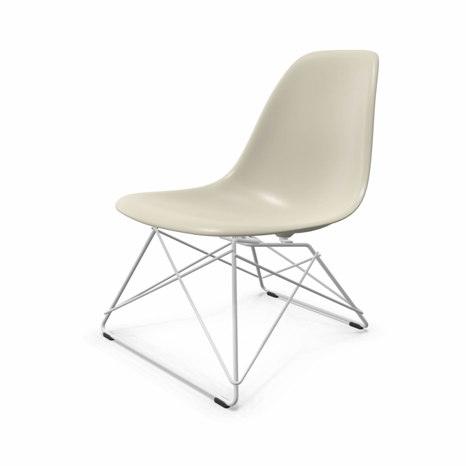 Eames Plastic Side Chair RE LSR