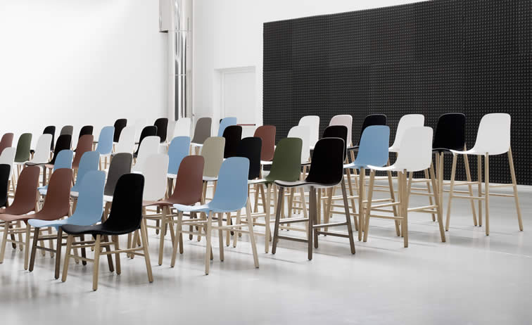 Sharky Stuhl Holzgestell