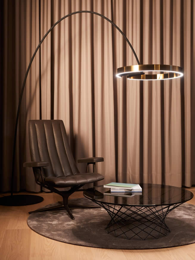 Mito largo air LED Bogenleuchte