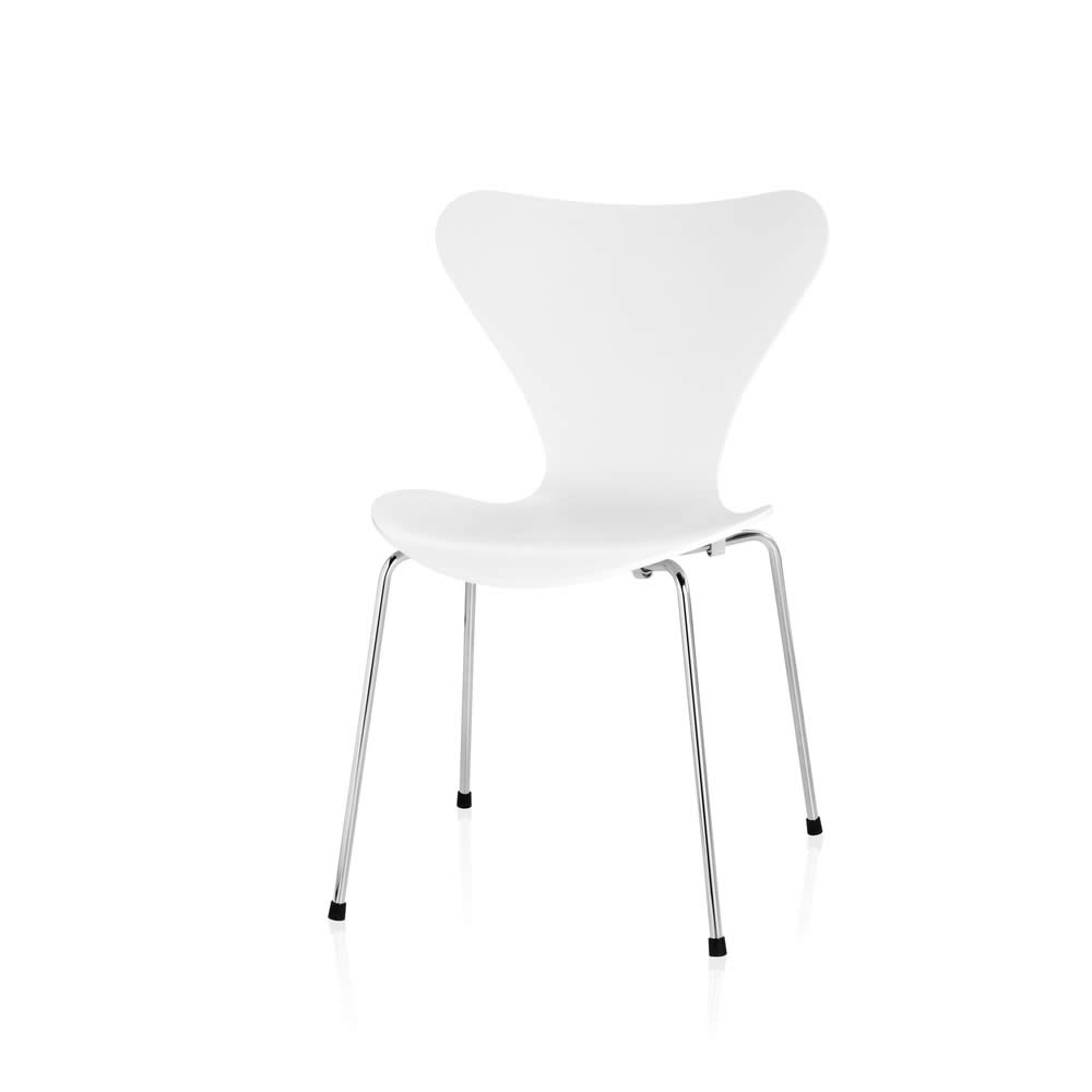 Serie 7 Stuhl Lack weiß