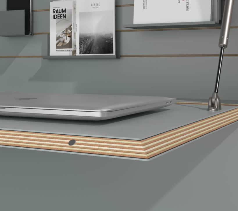 FLATMATE Sekretär Linoleum