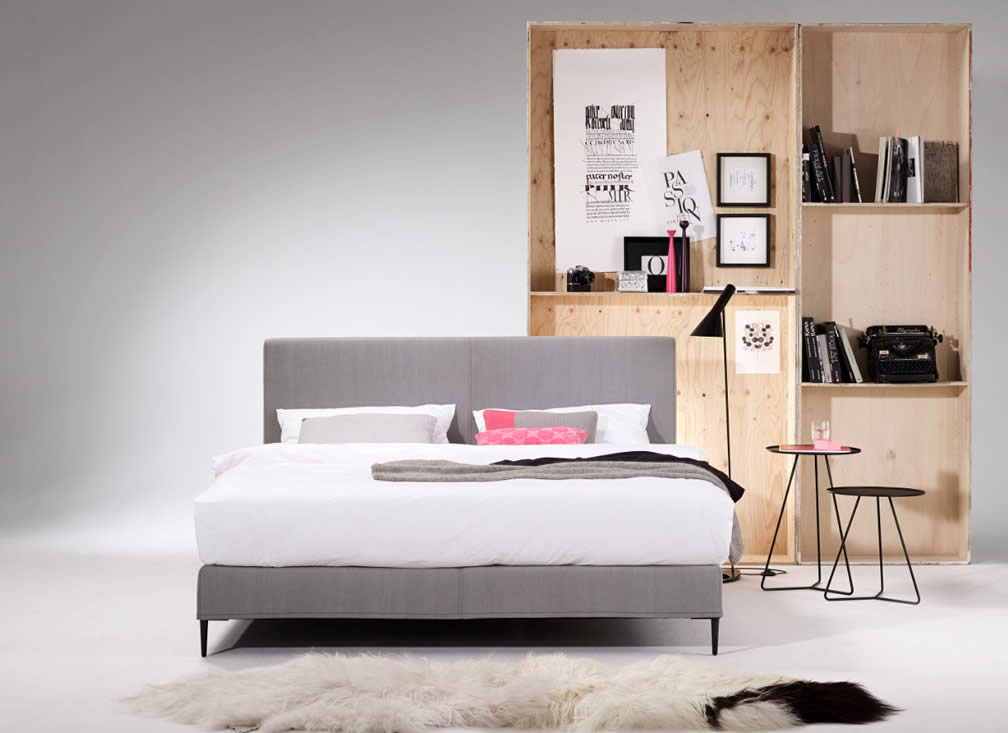 Bohemian A Boxspring Bett mit Taschenfederkern