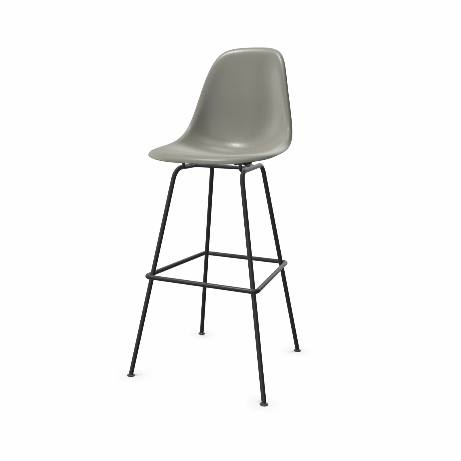 Eames Fiberglass Stool High