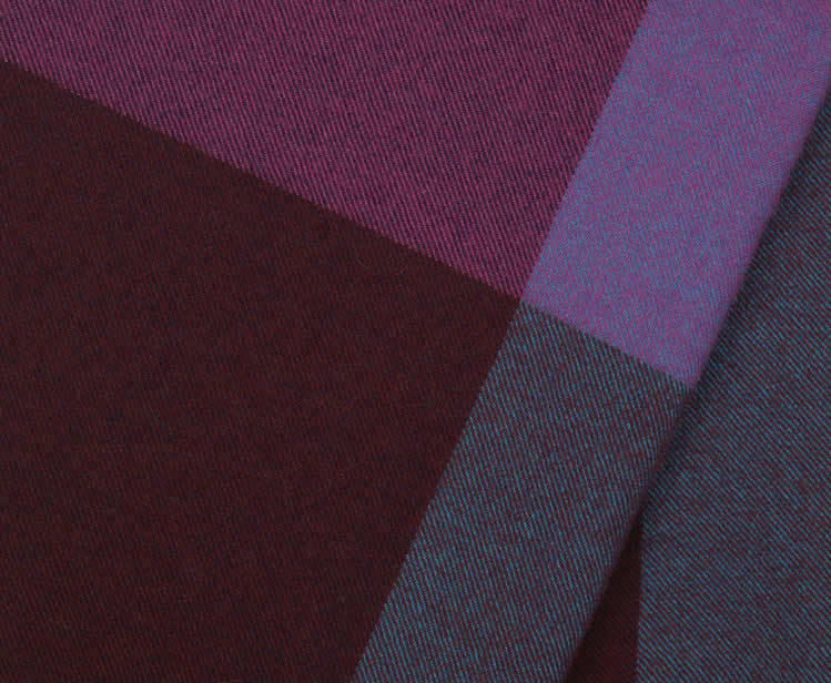 Colour Block Blanket Wohndecke