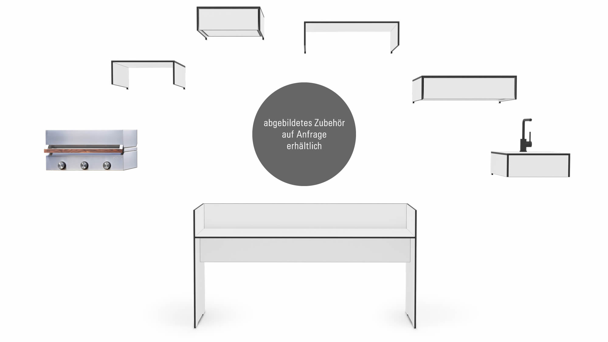 Solus Kitchen Outdoorküche Set