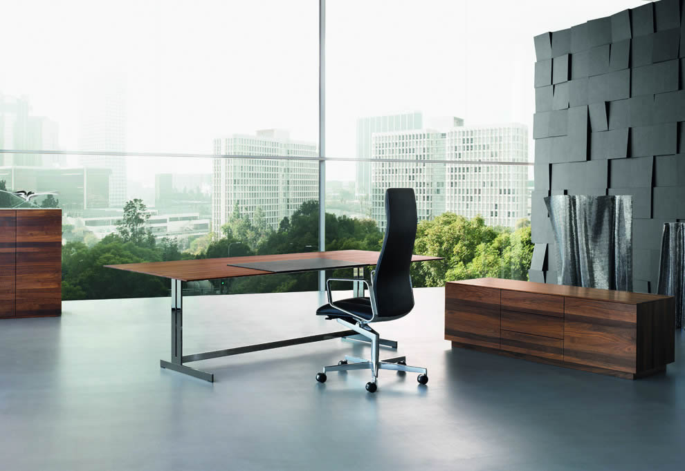 Leadchair Executive mit Rollen