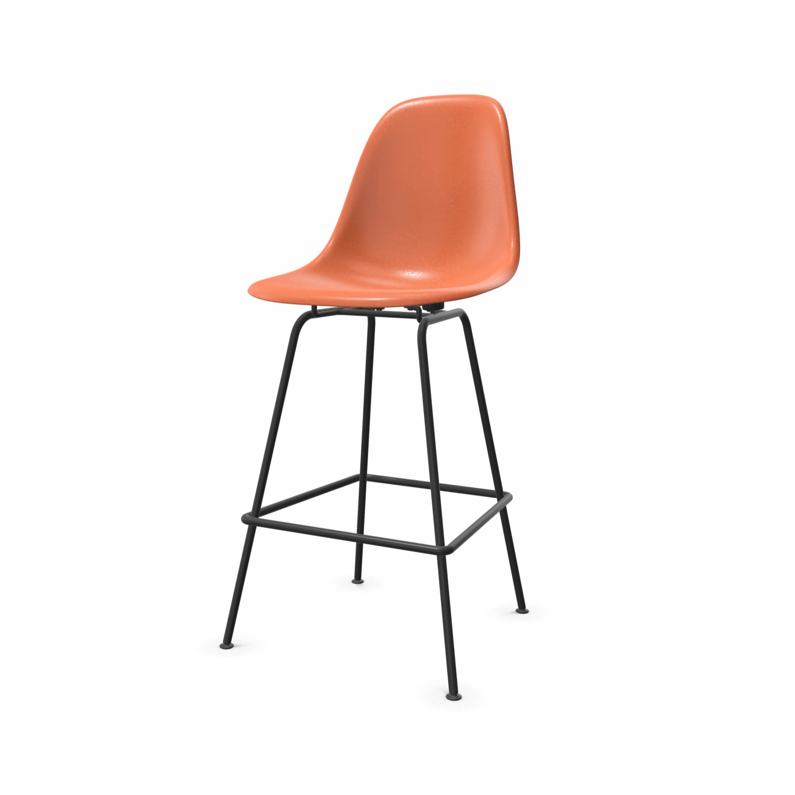 Eames Fiberglass Stool Medium