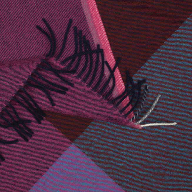 Colour Block Blanket Wohndecke