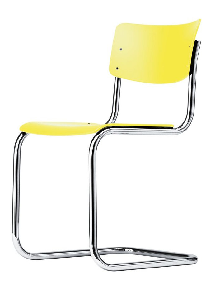 S 43 Freischwinger farbig gebeizt