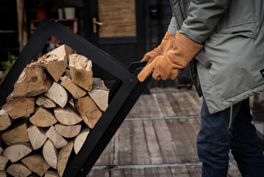 Woodstock Brennholzlager Aufbewahrung