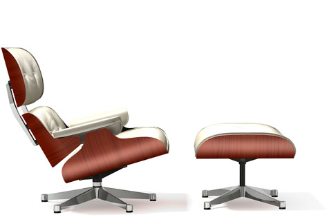 Lounge Chair & Ottoman, klassisch