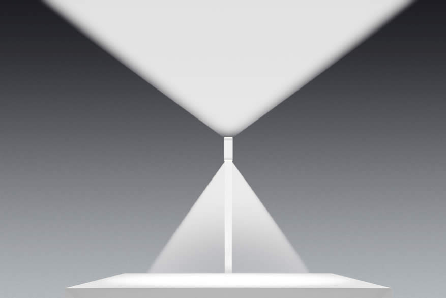 Mito linear terra 3D LED Stehleuchte