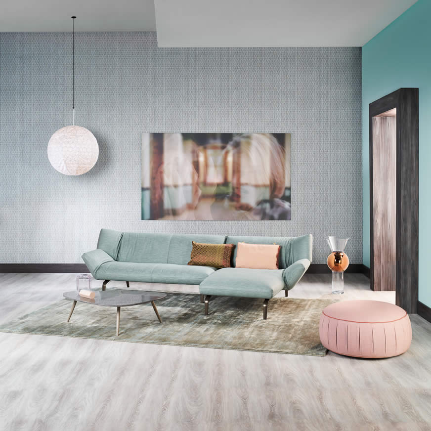 Devon Sofa Chaiselongue Kombination