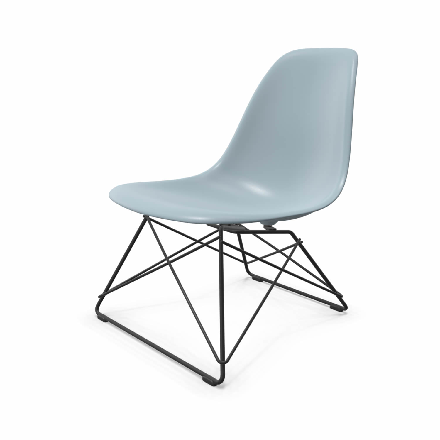 Eames Plastic Side Chair RE LSR