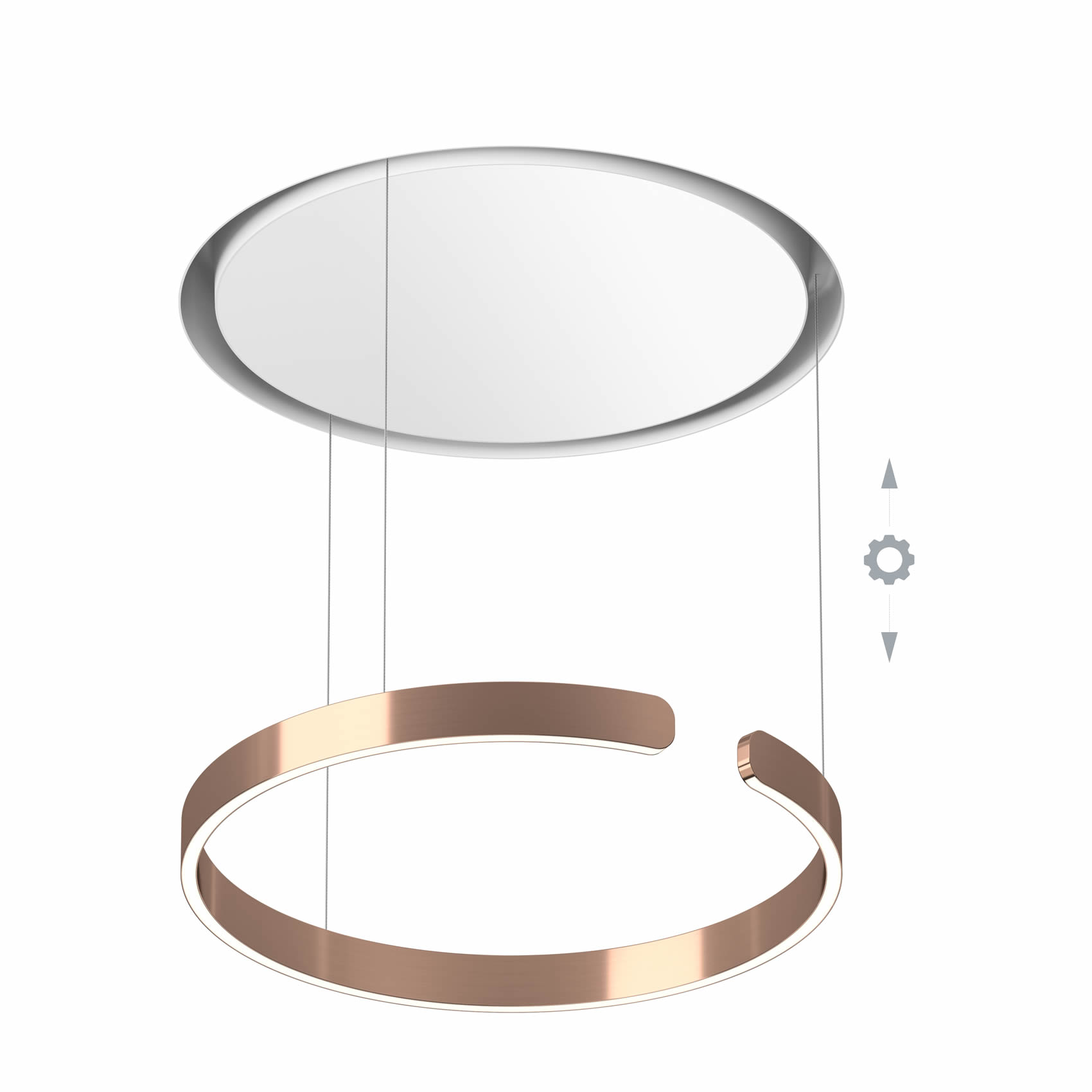 Mito cosmo move LED Pendelleuchte