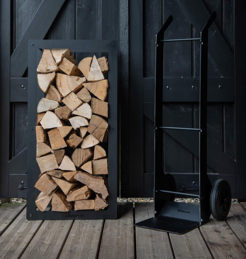 Woodstock Brennholzlager Aufbewahrung