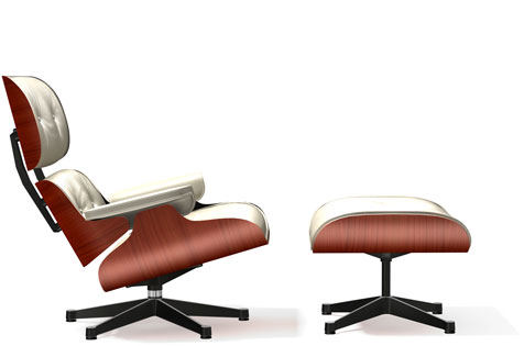 Lounge Chair & Ottoman, klassisch