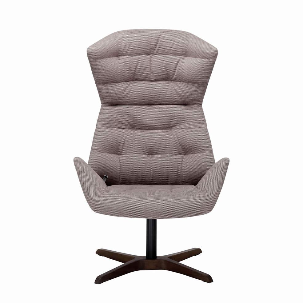 Lounge Sessel 808 "Air" mit Hocker