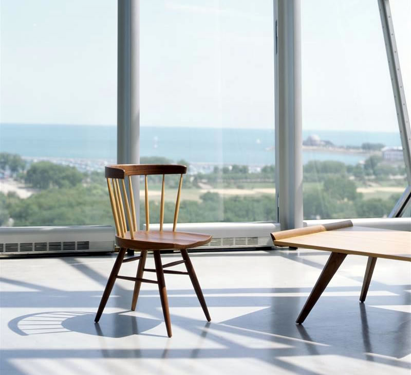 Nakashima Spray Leg Tisch