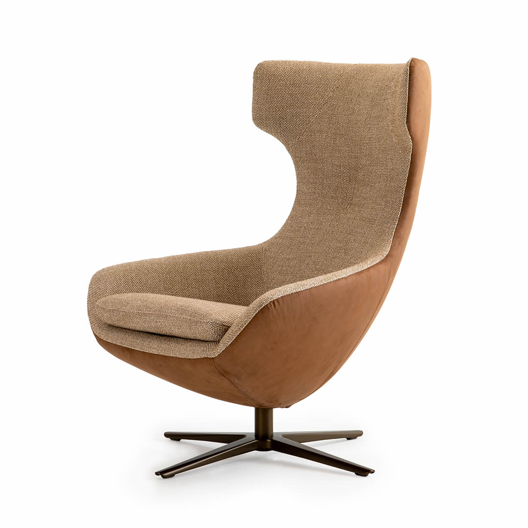 Caruzzo Sessel Plus mit Hocker Limited Edition