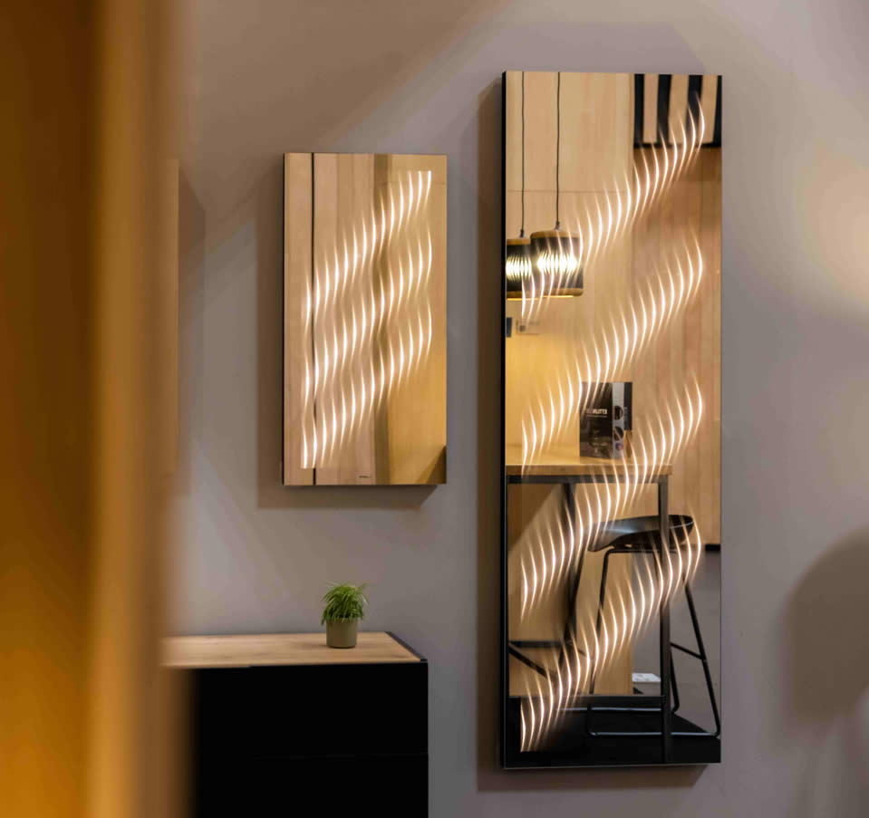 Ambiloom® Design Spiegel mit Licht