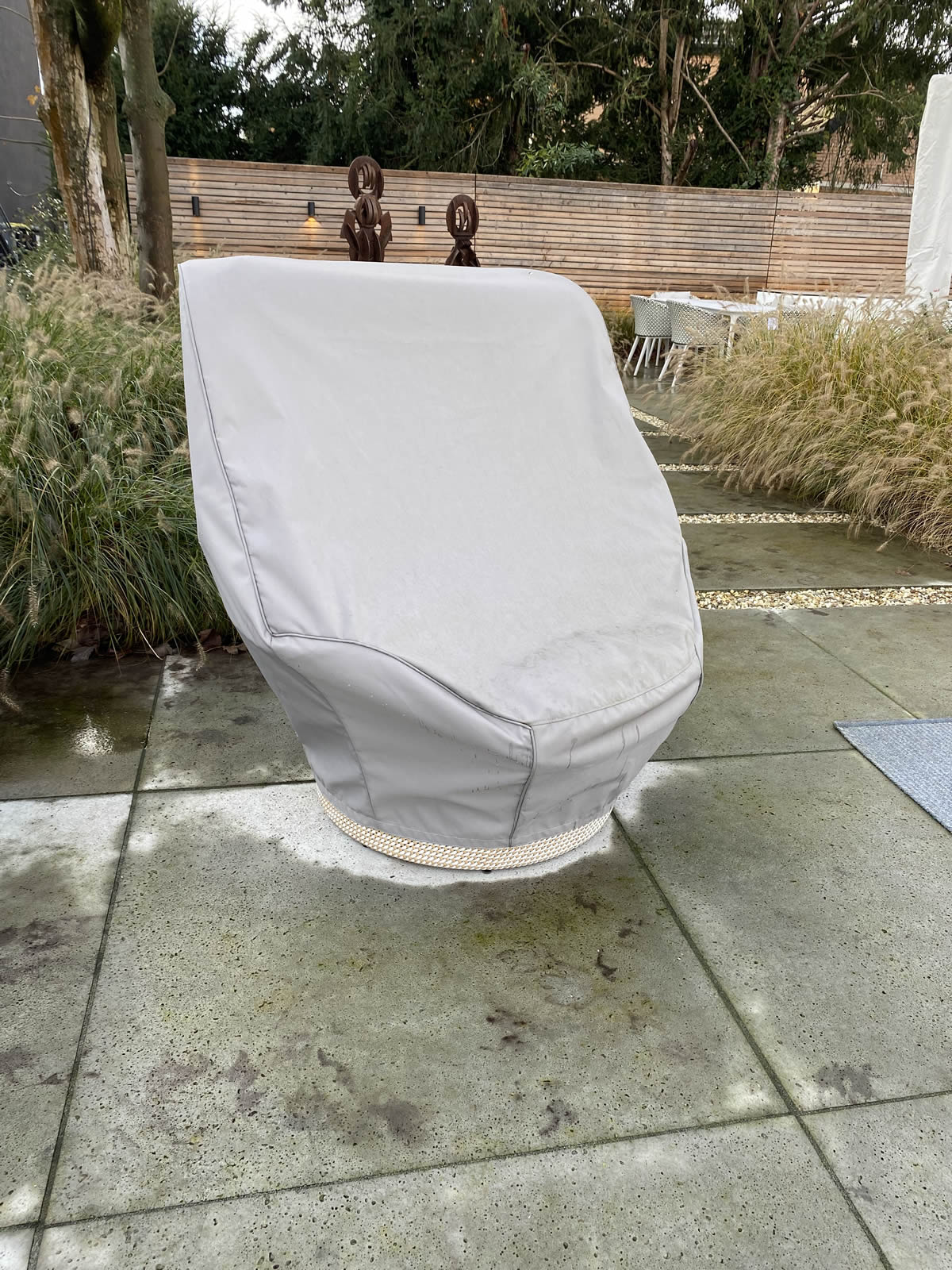 Hochlehnsessel Seashell Grand + Schutzhülle Ausstellungsstück