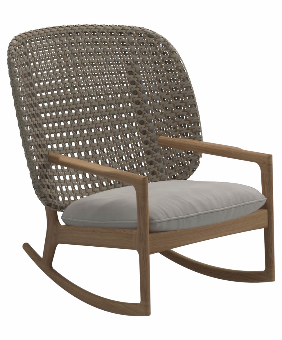 Kay Schaukelstuhl Highback Rocking Chair