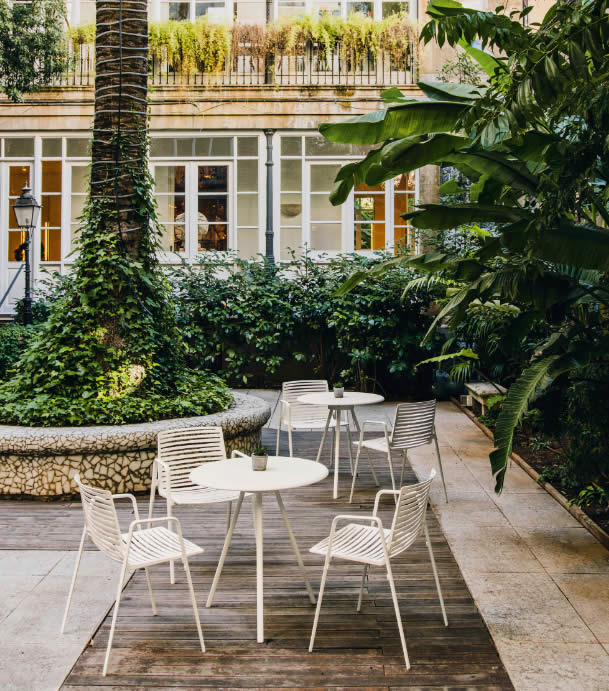 Zebra Armchair Gartenstuhl