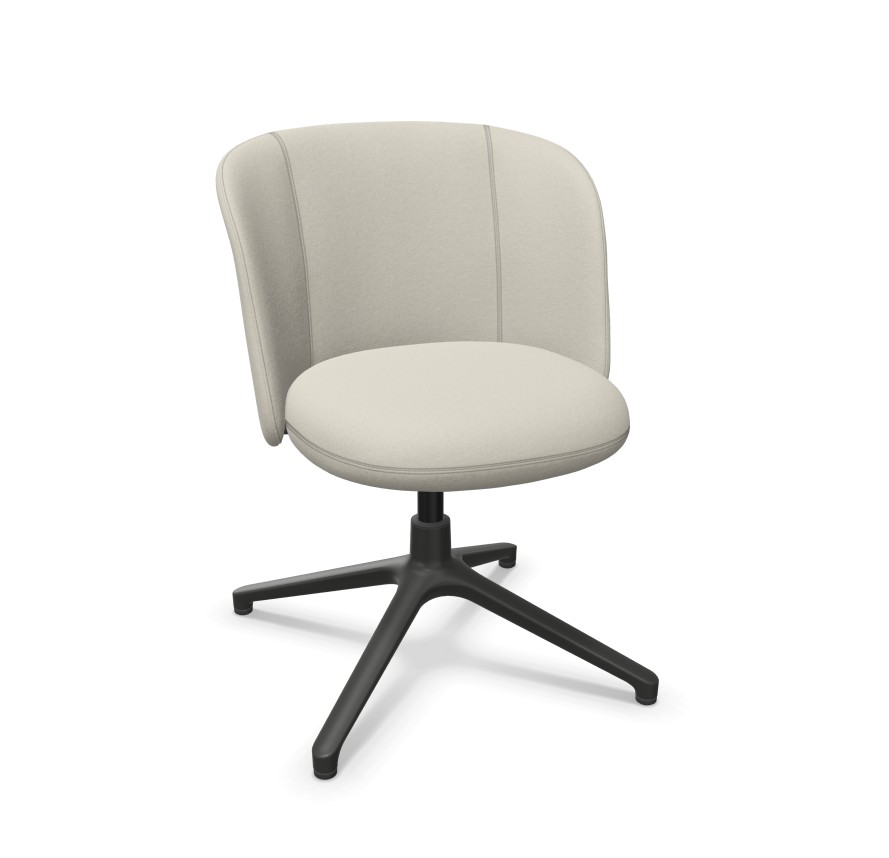 Mikado Side Chair mit Viersternuntergestell