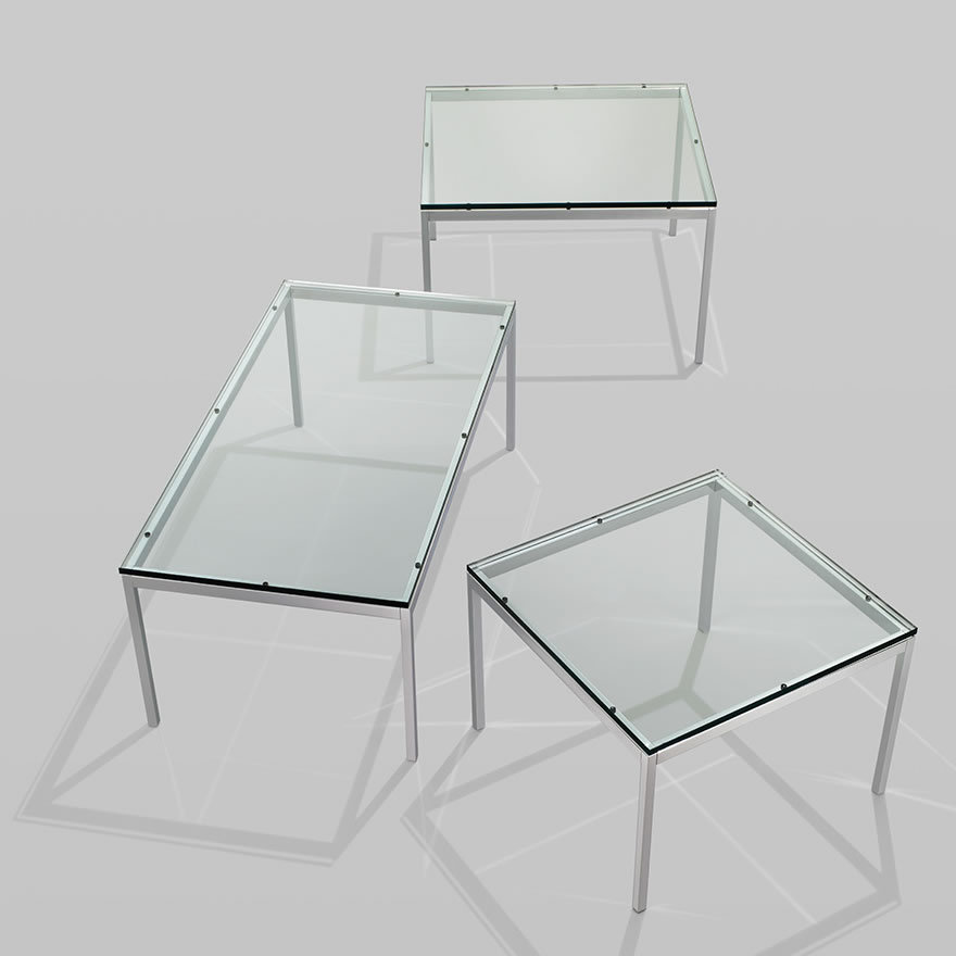 Knoll International Florence Knoll Couchtisch 120x120 cm