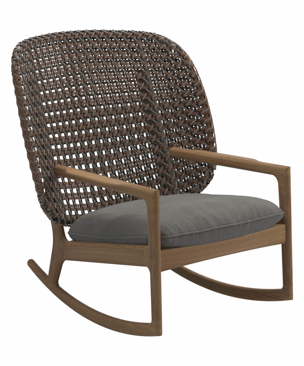 Kay Schaukelstuhl Highback Rocking Chair