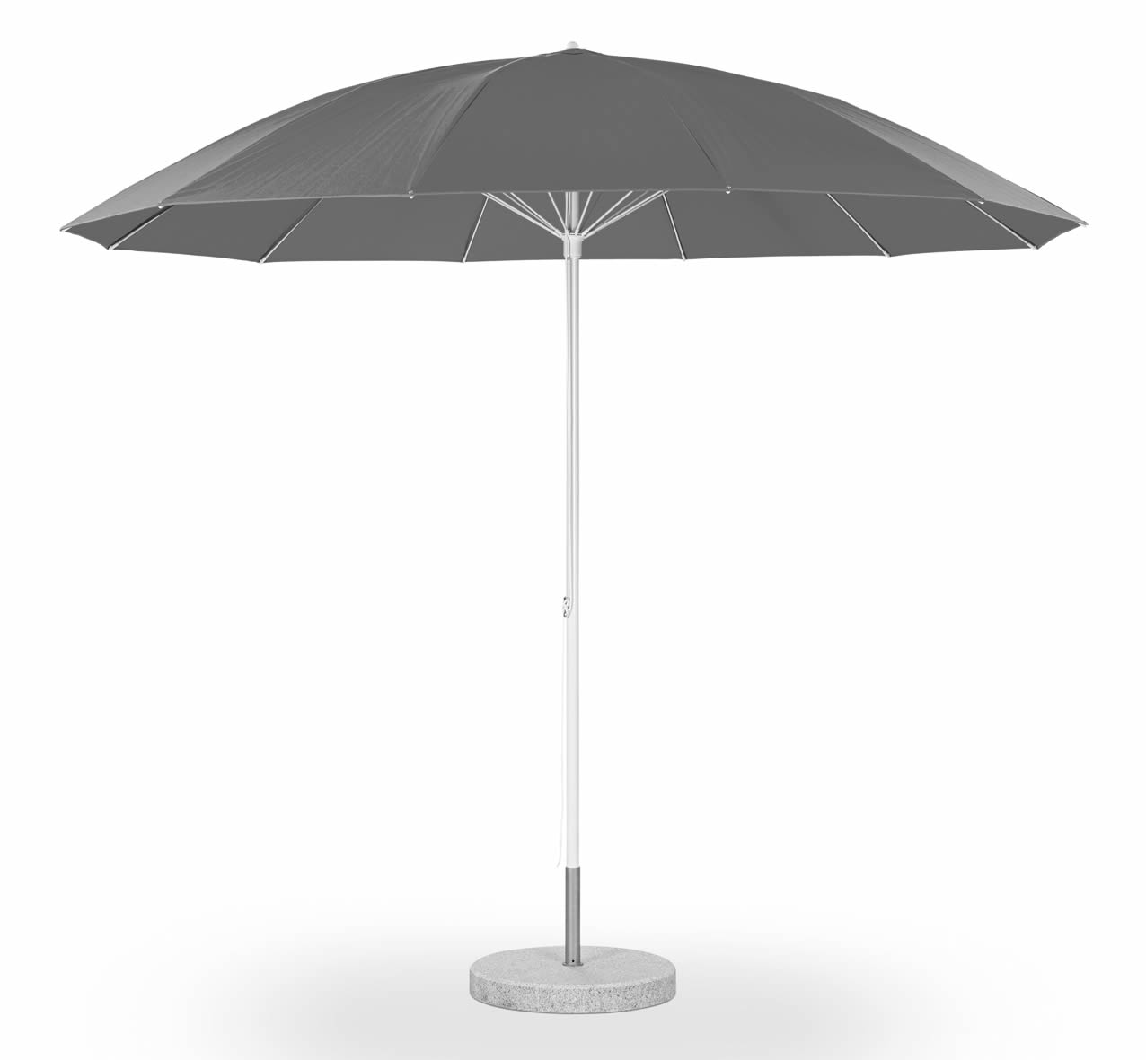 Pagodenschirm mit Bodenplatte