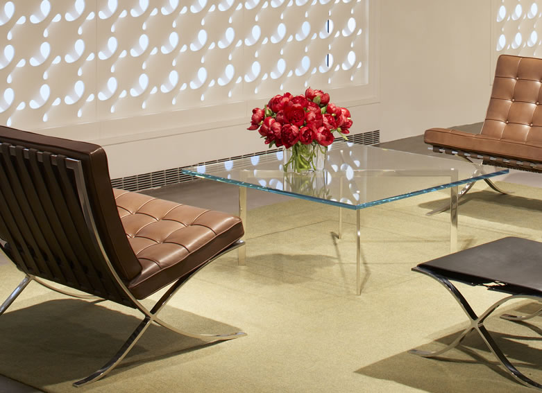 Barcelona Couchtisch 100x100 cm