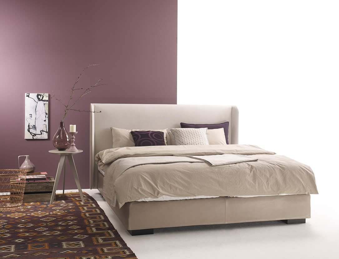 Yoda Boxspring Bett A mit Taschenfederkern