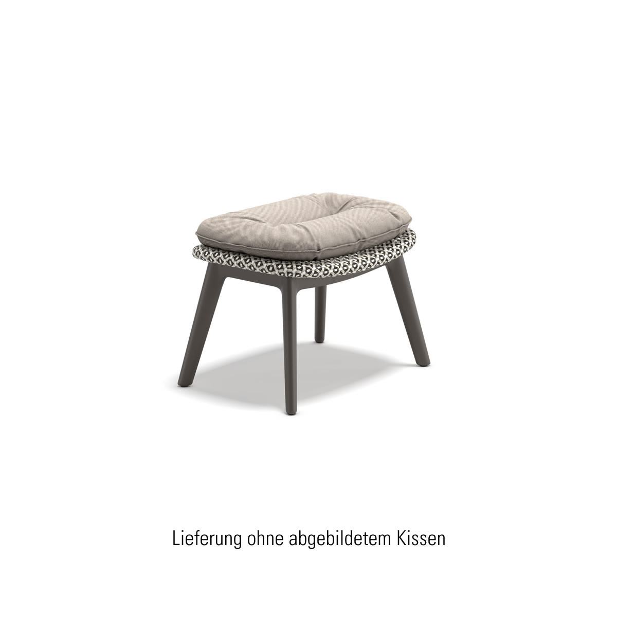 MBRACE Alu Footstool Hocker