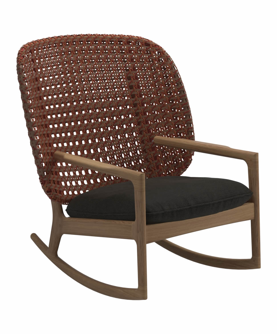 Kay Schaukelstuhl Highback Rocking Chair
