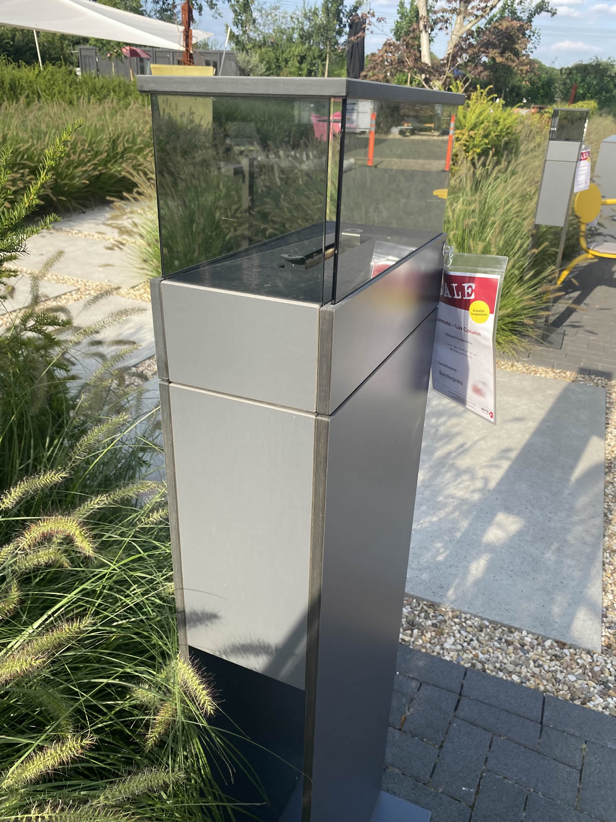 Feuerstelle Lux Column 17951 Ausstellungsstück