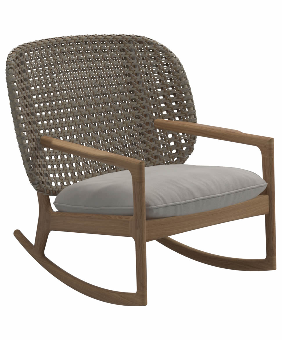 Kay Schaukelstuhl Lowback Rocking Chair