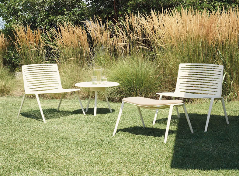 Zebra Lounge Chair Gartensessel