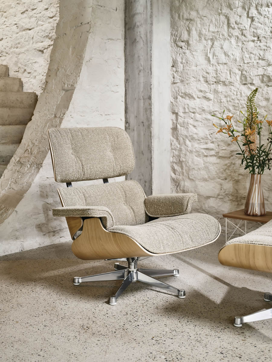 Eames Lounge Chair Kirsche natur