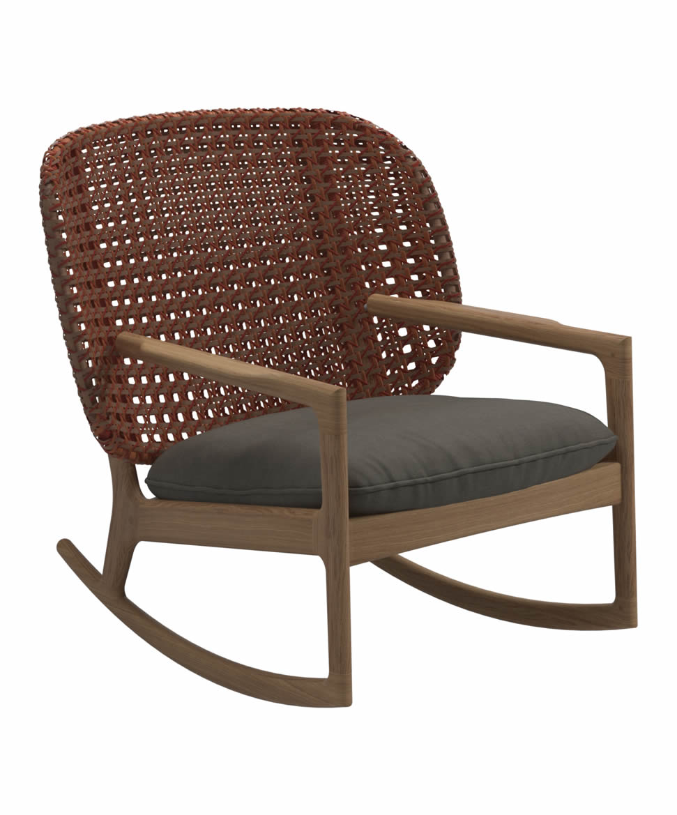 Kay Schaukelstuhl Lowback Rocking Chair