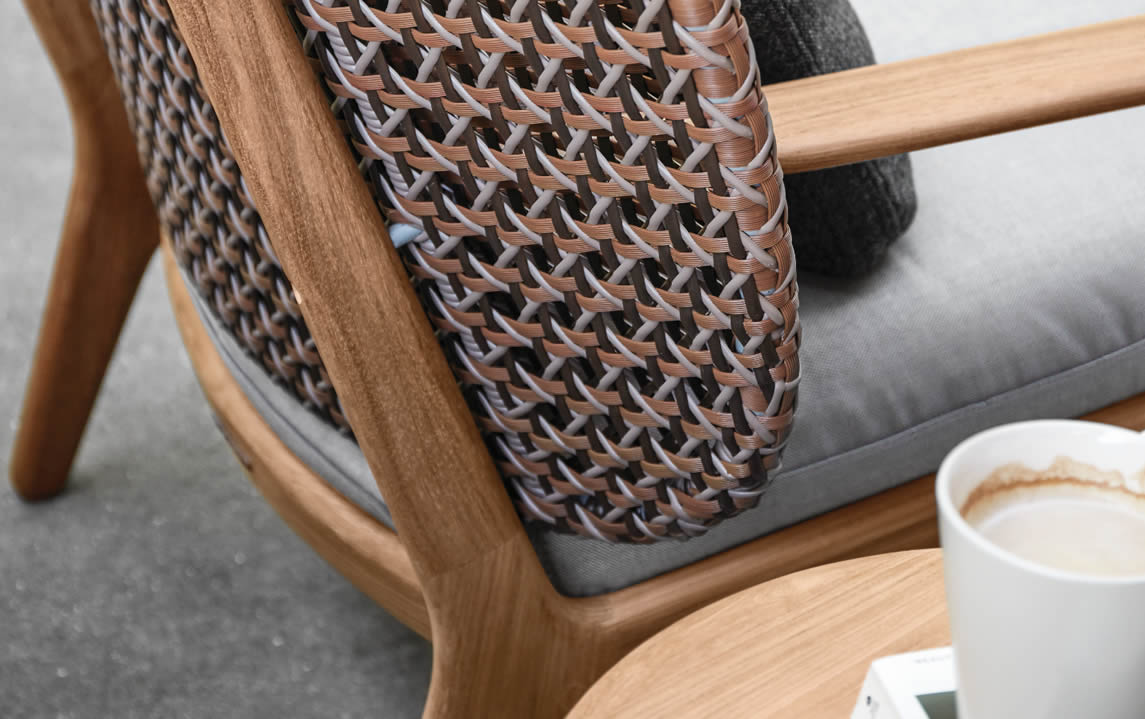 Kay Schaukelstuhl Lowback Rocking Chair