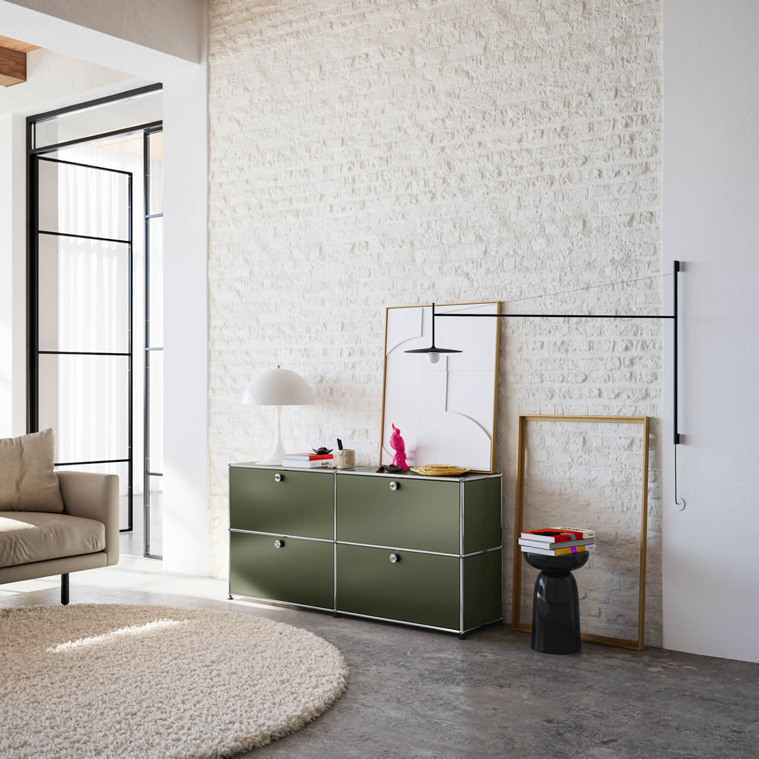 Sideboard Olivgrün