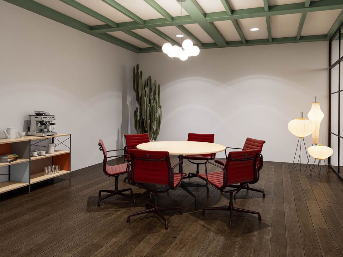 Aluminium Chair EA 107 / EA 108 neue Gestellfarben