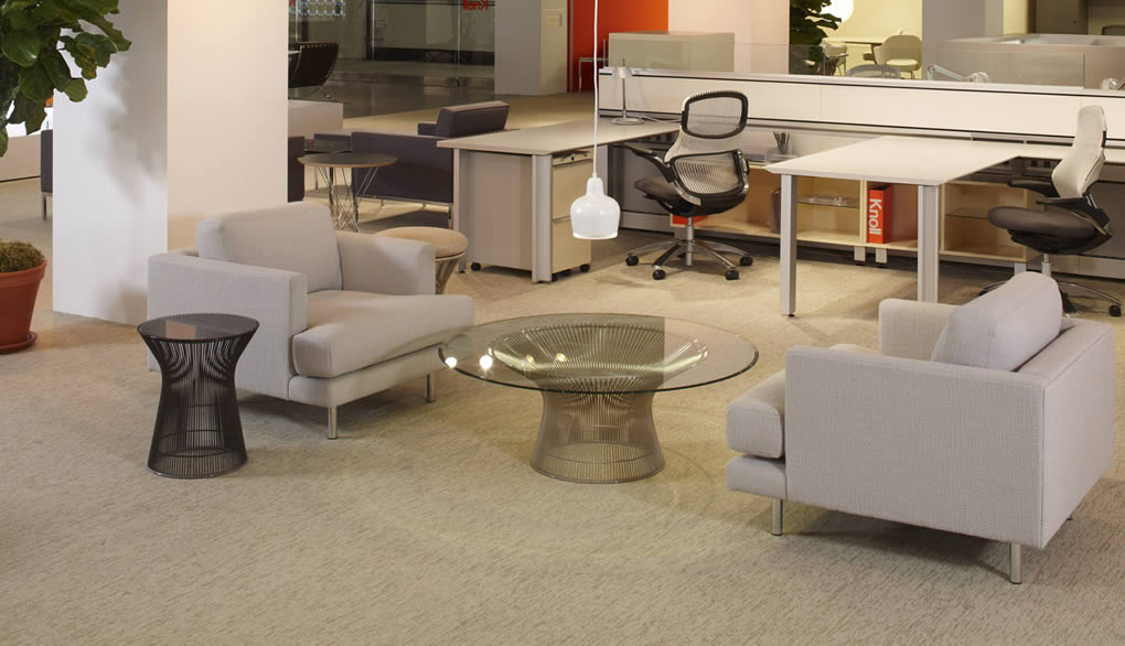 Platner Couchtisch Ø 91,5 cm