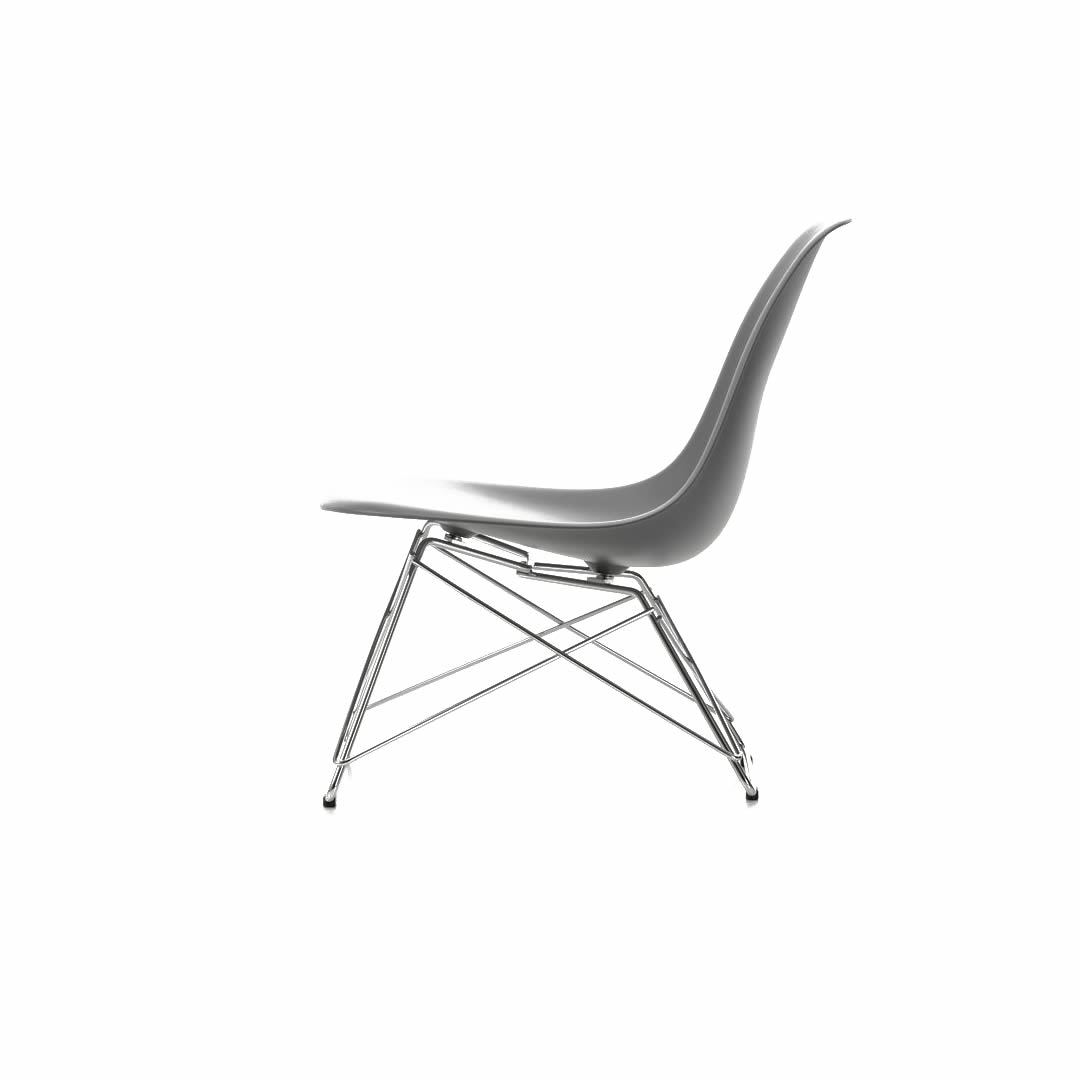 Eames Plastic Side Chair RE LSR