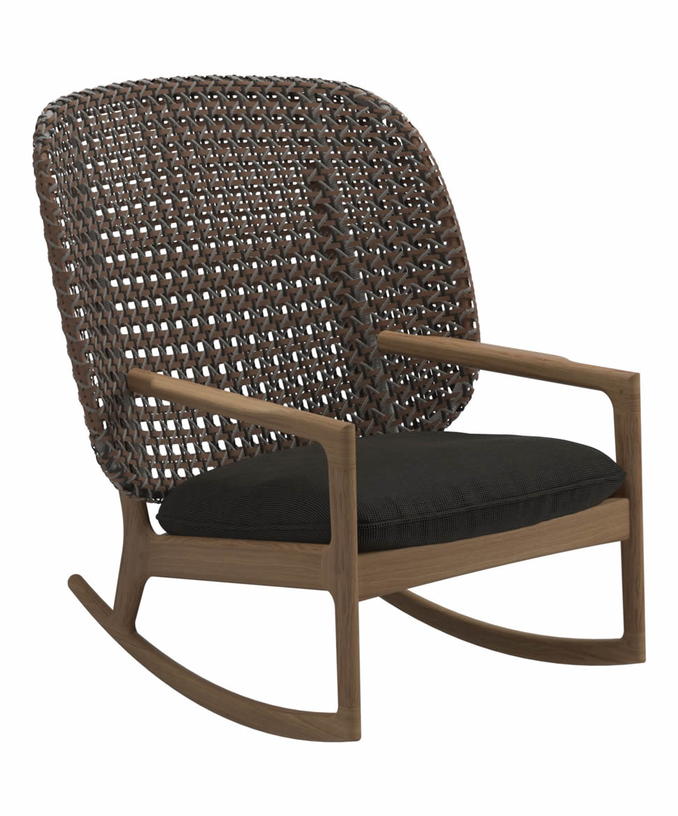 Kay Schaukelstuhl Highback Rocking Chair