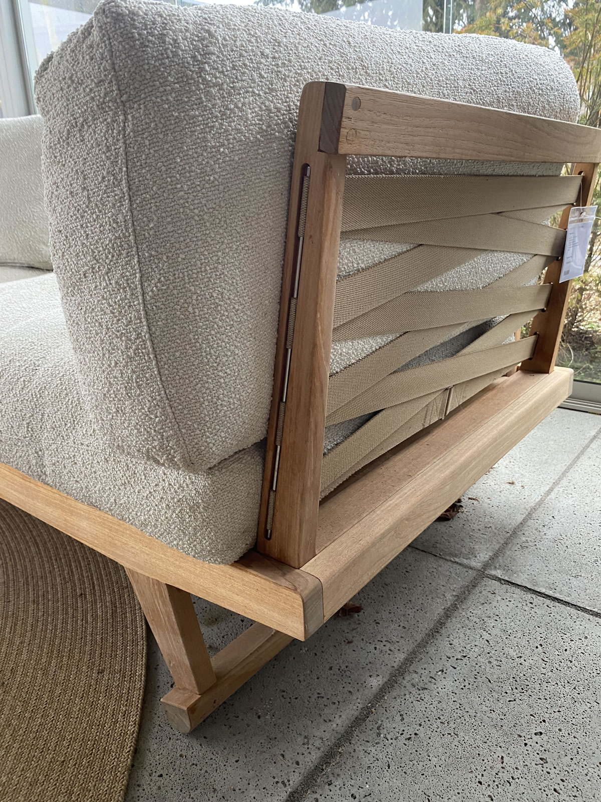 Outdoor Sofa Gio mit Abdeckung Ausstellungsstück