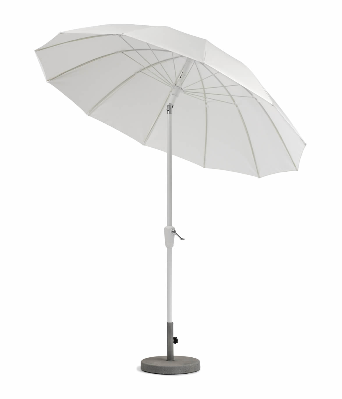 Pagodenschirm mit Bodenplatte